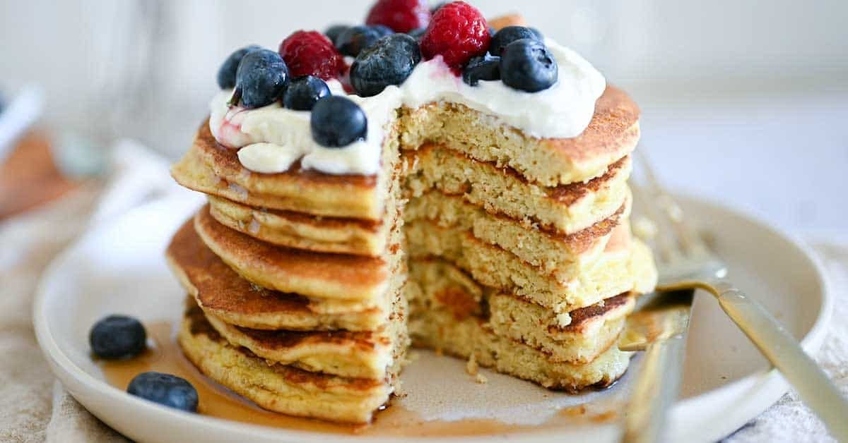 high protien pancakes
