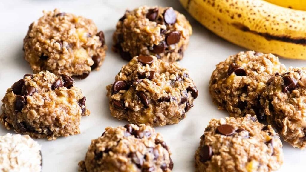 Banana Oatmeal Cookies 