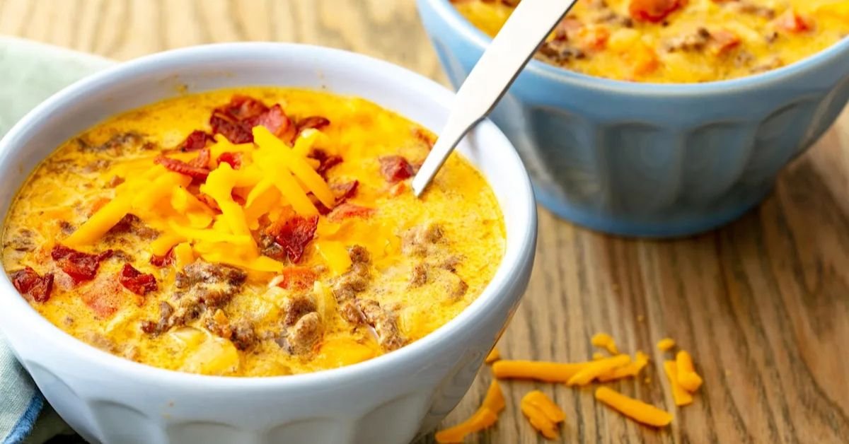 cheeseburger soup recipe