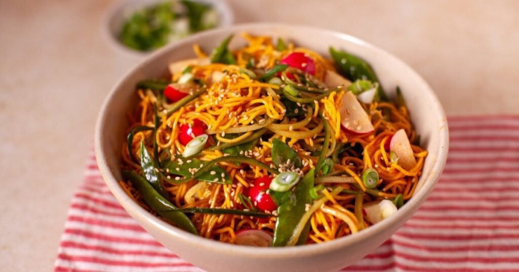 Best Vegetables and Proteins egg noodles