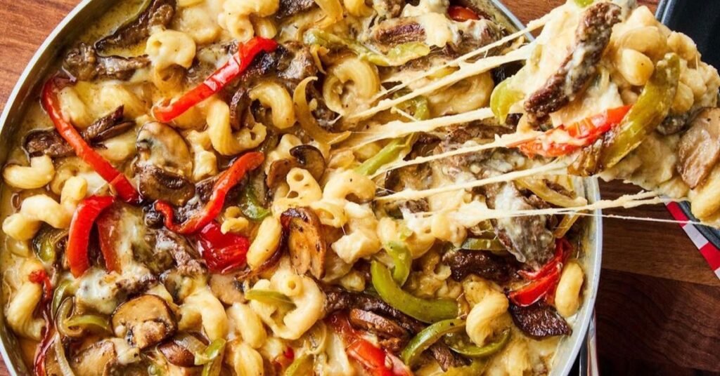 Best Vegetables steak pasta