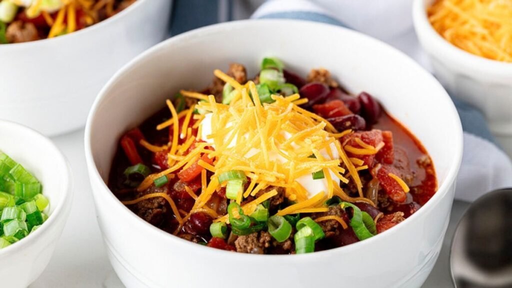 Preparing the Meat and Vegetables chilli recipie